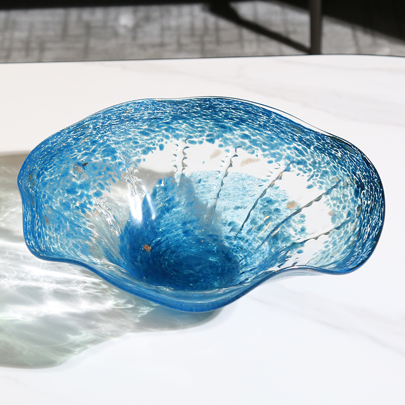 Glazed vase fruit plate-05